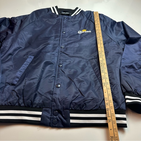 Corona Dark Blue Bomber Jacket - Picture 7 of 11